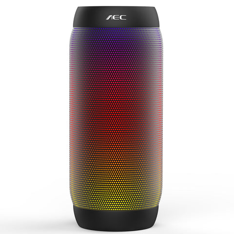 Portable Rainbow Waterproof Bluetooth Speaker